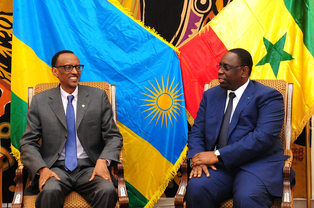 Macky Sall and Paul Kagame