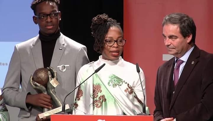 Le pied à Papineau CKVL: Victoire Ingabire reçoit (in absentia): Prix espagnol des droits de l'Homme