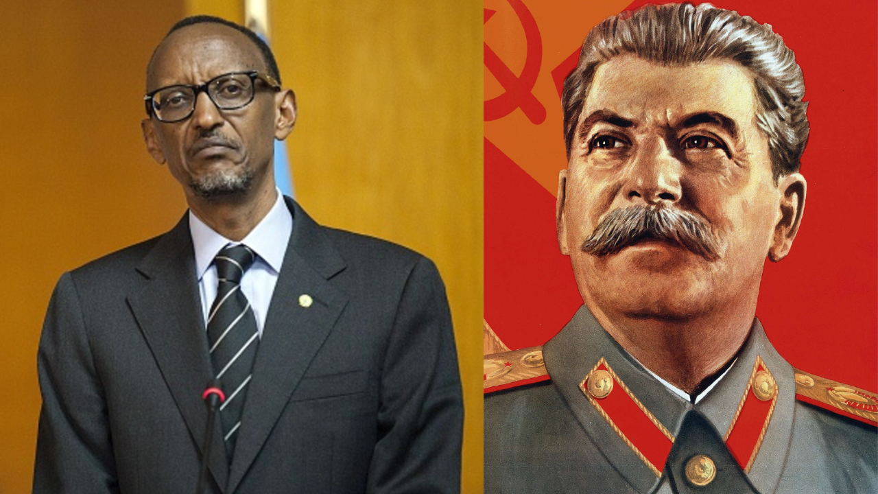 Les similitudes entre Paul KAGAME du Rwanda et Joseph STALINE de l'ancien URSS.